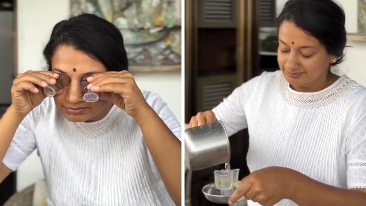 Urine as eyewash