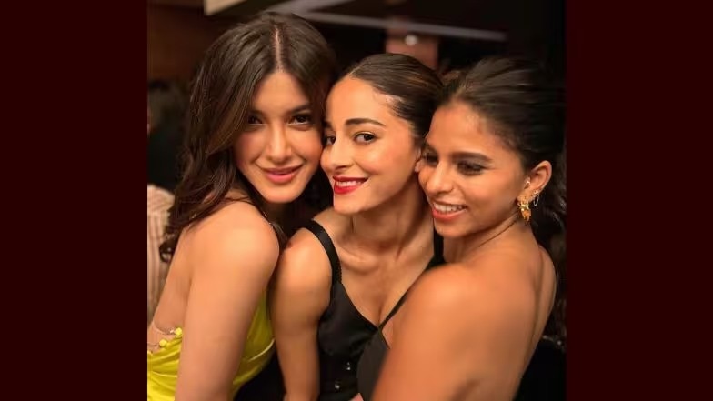 Shanaya Kapoor, Ananya Panday, Suhana Khan